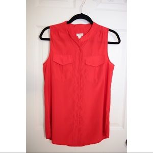 J. Crew Factory Draped Pocket Tank Size 4